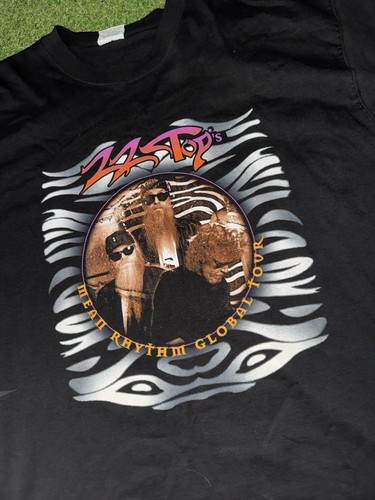 Vintage 1997 ZZ Top T-Shirt: Mean Rhythm Global Tour XXL - photo 2