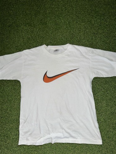 Vintage Nike Middle Swoosh T Shirt Size XXL