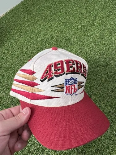Vintage San Francisco 49ers Diamond Cut Low Athletic Hat NFL