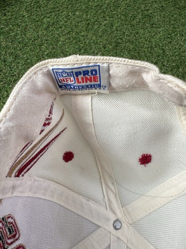 Vintage San Francisco 49ers Diamond Cut Low Athletic Hat NFL - photo 3