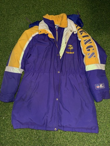 vintage Minnesota Vikings Starter Jacket Size XL NFL