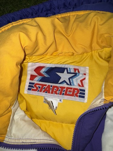 vintage Minnesota Vikings Starter Jacket Size XL NFL - photo 3