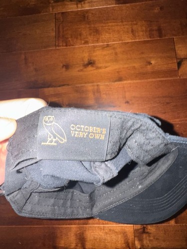 October's Very Own OVO Black Golden Owl Adjustable Baseball Cap - photo 3