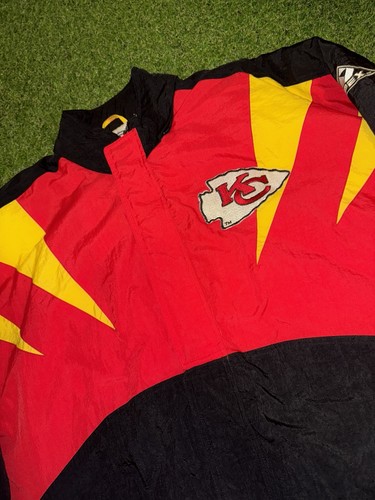 Vintage Apex One Kansas City Chiefs Jacket Size L NFL - photo 2