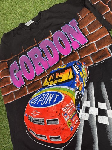 Vintage NASCAR AOP T shirt Size XL - photo 2