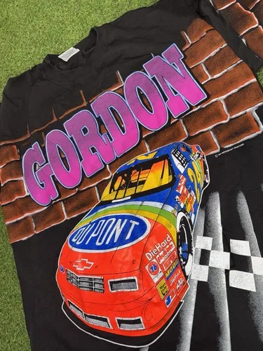 Vintage NASCAR AOP T shirt Size XL - photo 2