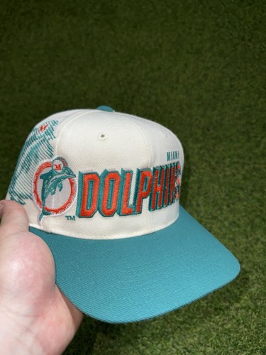 Vintage Miami Dolphins Shadow SnapBack NFL