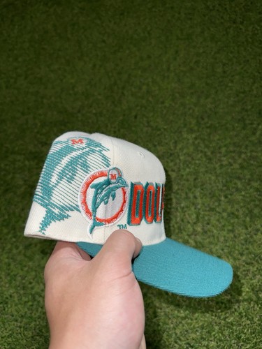 Vintage Miami Dolphins Shadow SnapBack NFL - photo 2