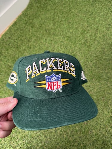 Vintage Green Bay Packers Logo Athletic Hat NFL