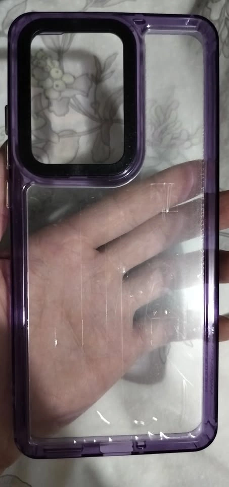 OnePlus Nord CE3 5G Purple Transparent Phone Case