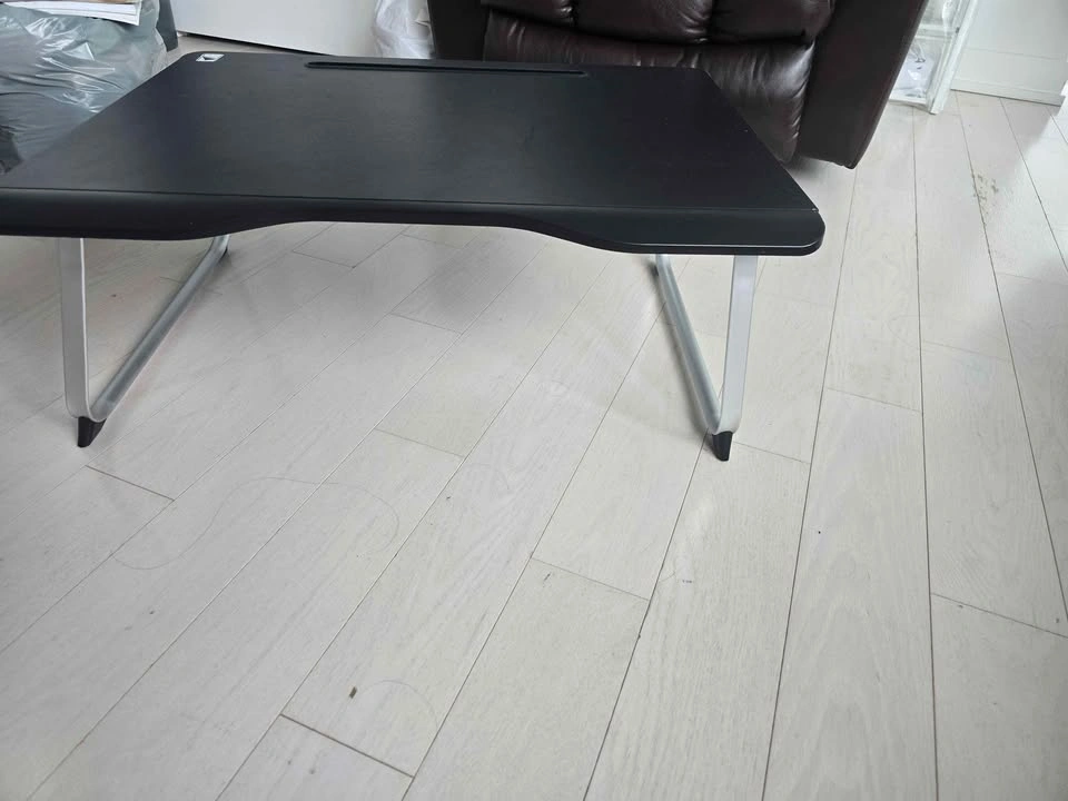 Black Portable Laptop Lap Desk with Drawer - photo 3