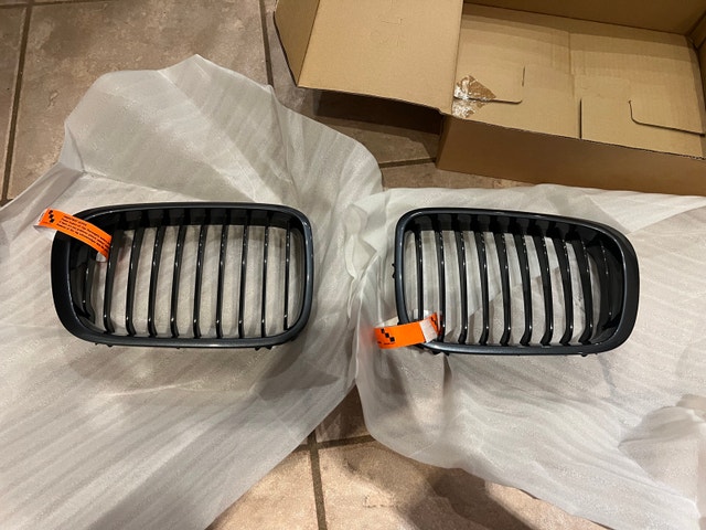 Bimmian BMW E46 Kidney Grille Steel Grey