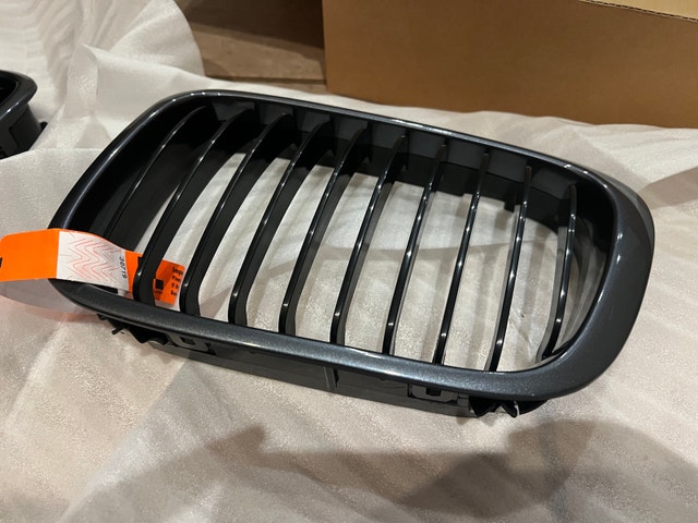 Bimmian BMW E46 Kidney Grille Steel Grey - photo 3