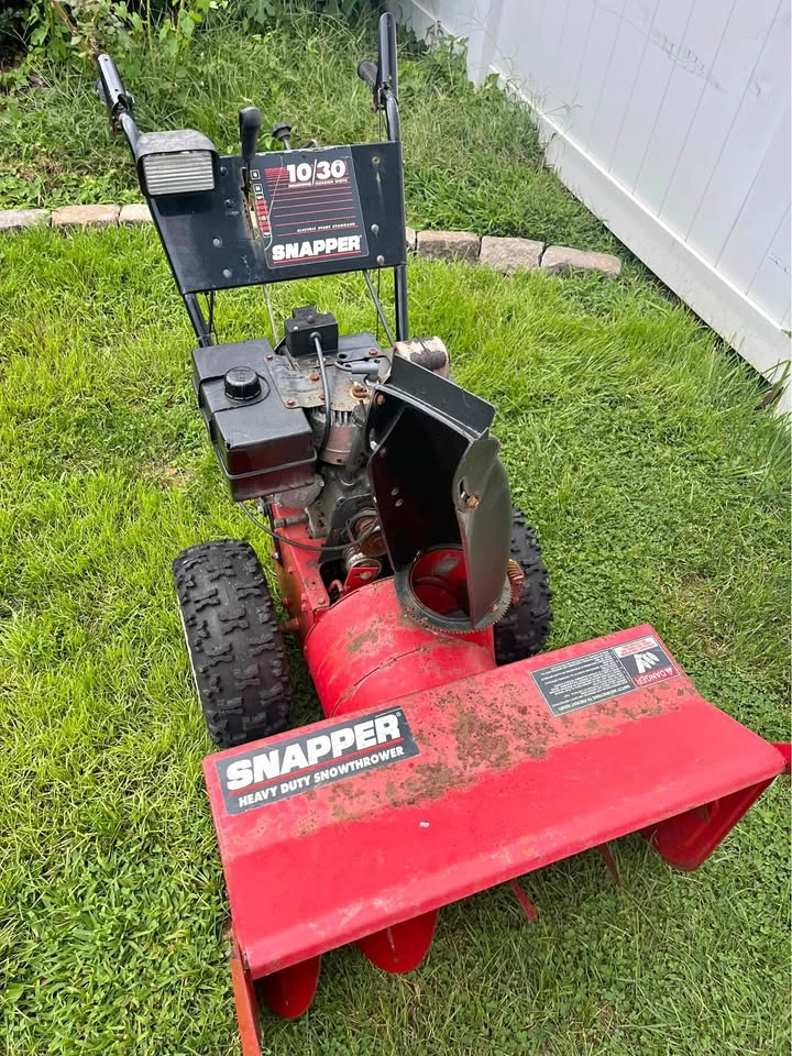 Snapper 10/30 Heavy Duty Snowthrower