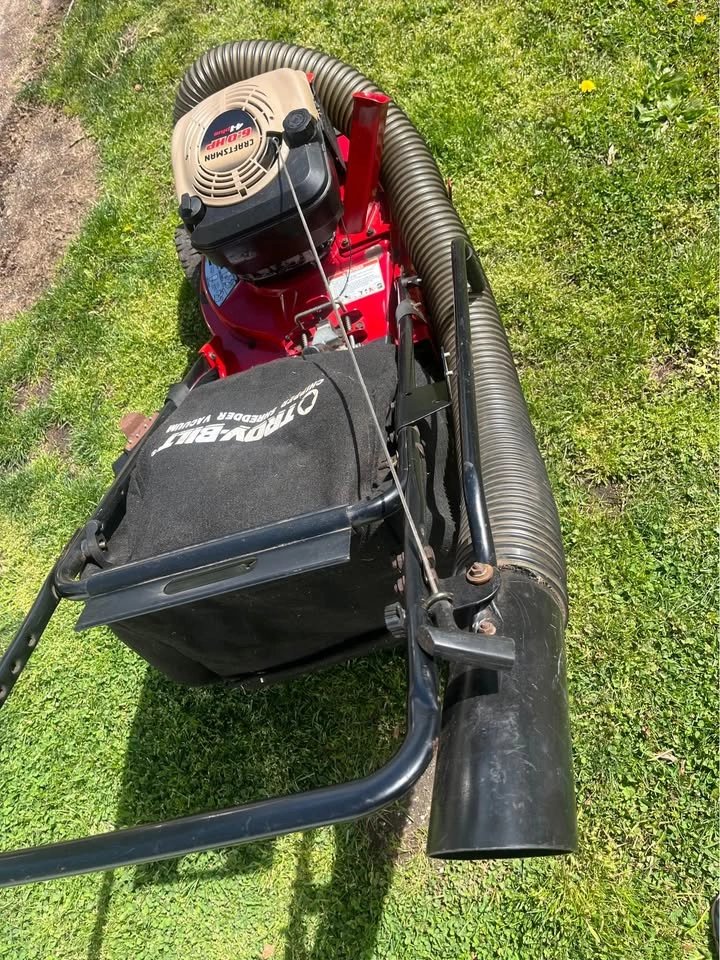 Craftsman 6.0 HP Chipper Shredder Vacuum with Bag, Hose, Blower - photo 2
