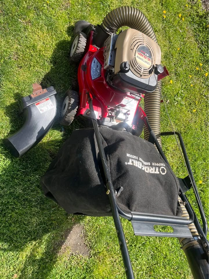 Craftsman 6.0 HP Chipper Shredder Vacuum with Bag, Hose, Blower - photo 3
