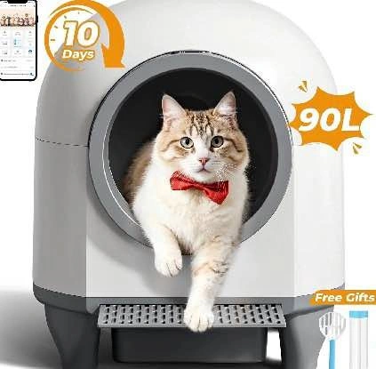Ditch the Scoop! Brand New Furmax Self-Cleaning Litter Box