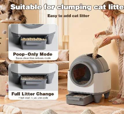 Ditch the Scoop! Brand New Furmax Self-Cleaning Litter Box - photo 2