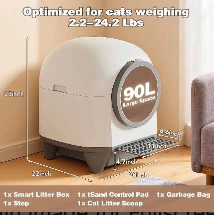 Ditch the Scoop! Brand New Furmax Self-Cleaning Litter Box - photo 3