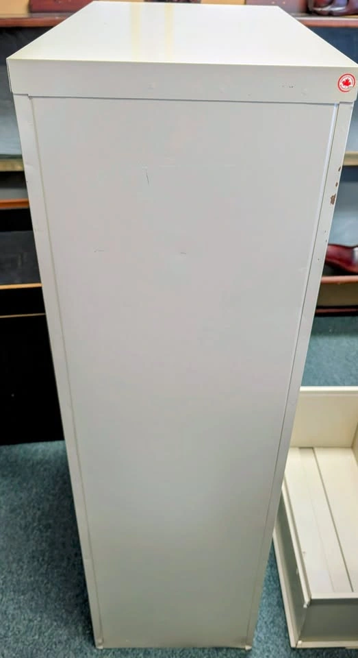 Global Vertical File Cabinet - Letter, 4 Drawer, Tan - photo 3