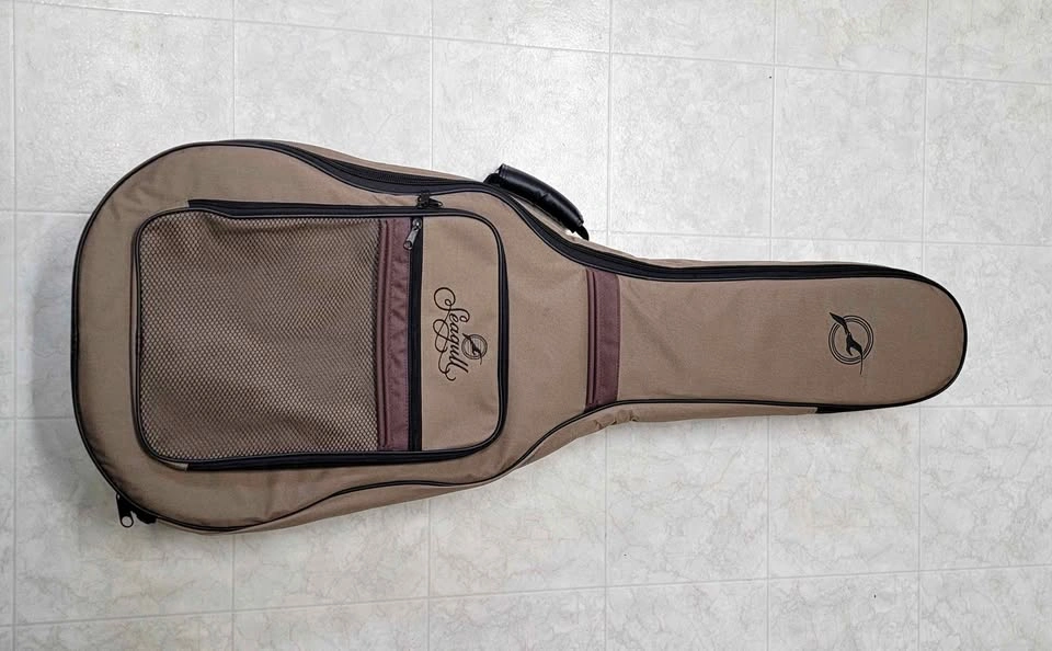 New Seagull Guitar Gig Bag - Soft Padded Case Tan
