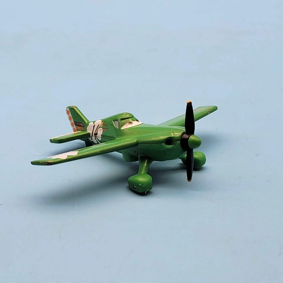 Disney Pixar Planes LITTLE KING #14 IRISH RACER Die-Cast - photo 3