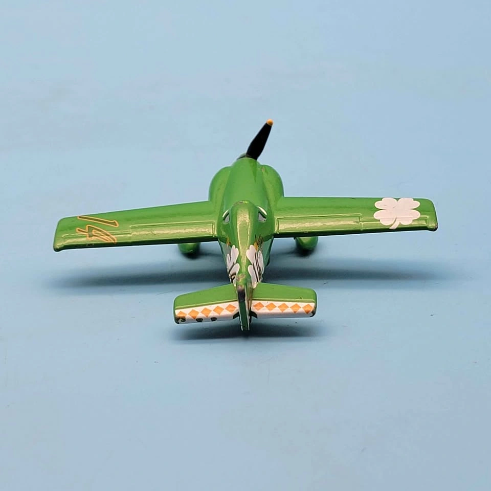 Disney Pixar Planes LITTLE KING #14 IRISH RACER Die-Cast - photo 4