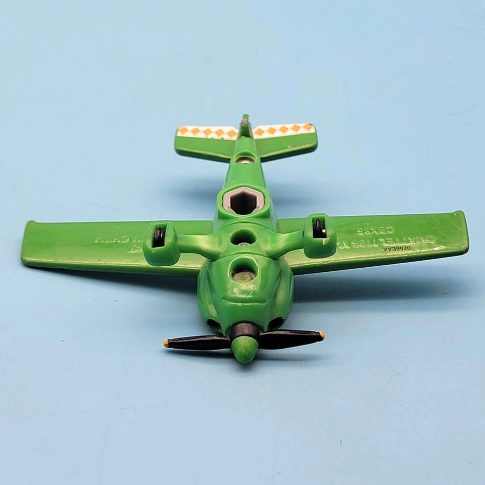 Disney Pixar Planes LITTLE KING #14 IRISH RACER Die-Cast - photo 5