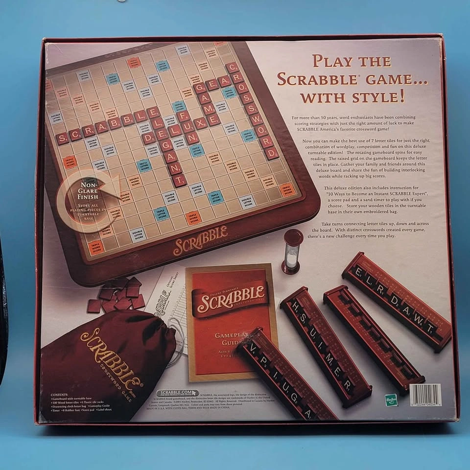 VGC Scrabble Crossword Game Deluxe Edition - photo 5