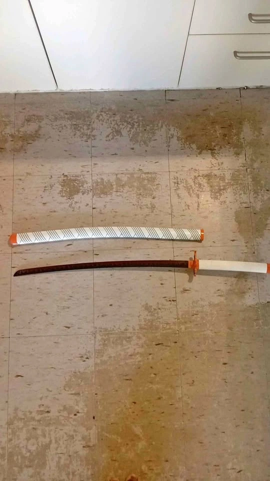 Rengoku Demon Slayer Cosplay Sword