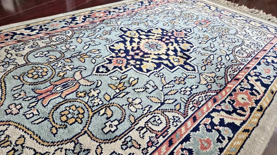 Persian Style Medallion Area Floral Rug