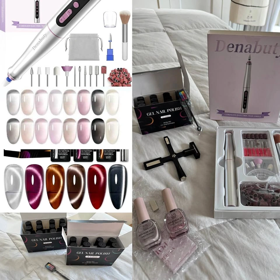 Brand New Cat Eye Gel Polish Set and Nail Drill