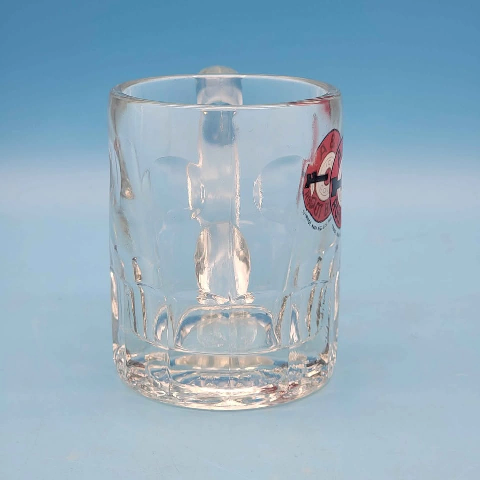Vintage A&W Root Beer Mug Bullseye Logo 8 oz 4.25" Glass - photo 3