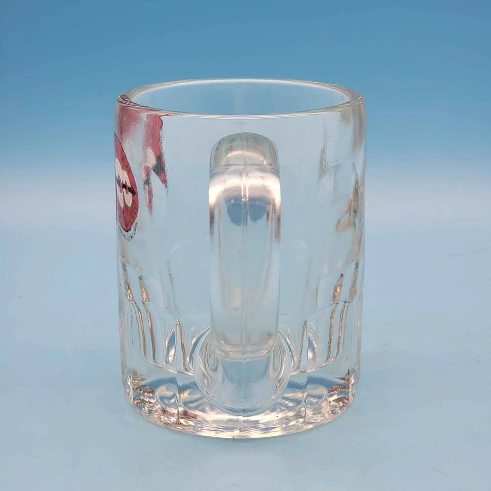 Vintage A&W Root Beer Mug Bullseye Logo 8 oz 4.25" Glass - photo 5