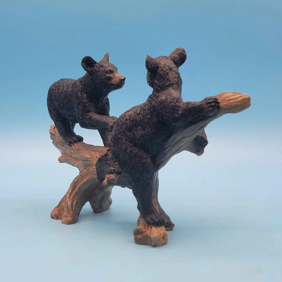 VGC Mischievous Bear Cubs Statue by Design Toscano Polyresin - photo 4