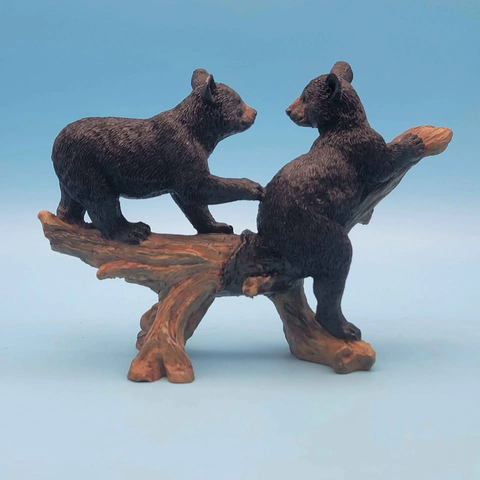 VGC Mischievous Bear Cubs Statue by Design Toscano Polyresin - photo 5