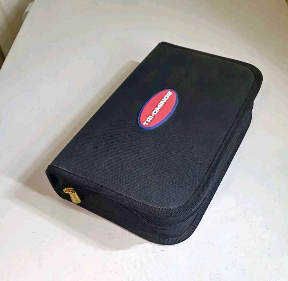 NEW/SEALED Tri-Ominos Travel Game with Attache Carrying Case