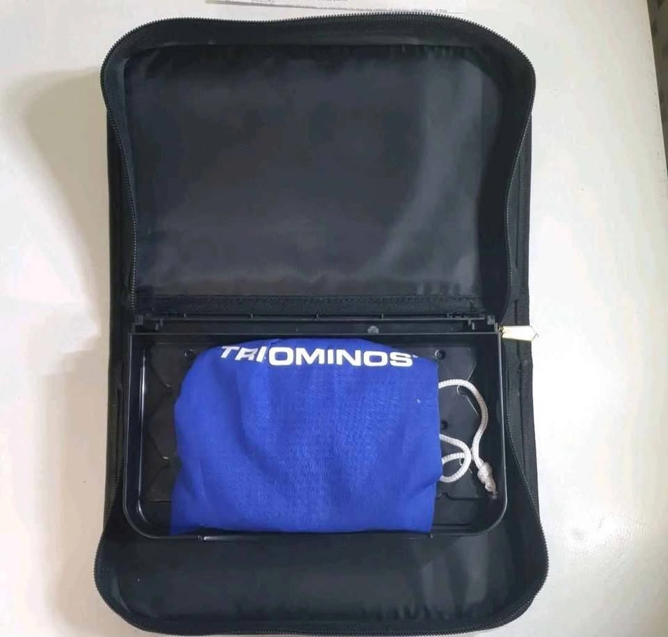 NEW/SEALED Tri-Ominos Travel Game with Attache Carrying Case - photo 2