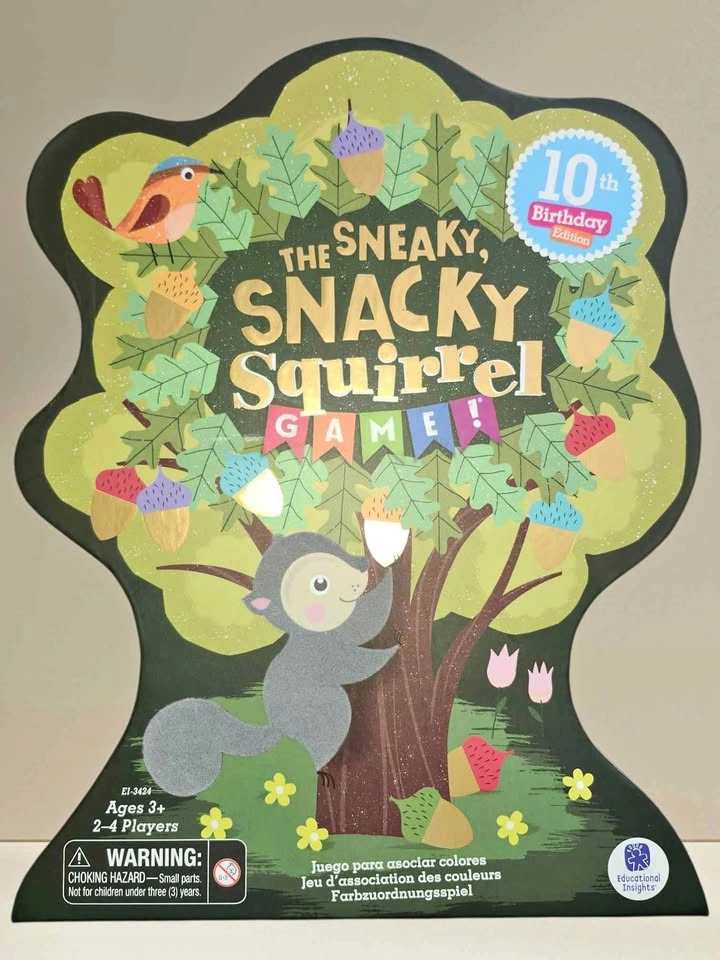 The Sneaky Snacky Squirrel Game - 10th Birthday Edition