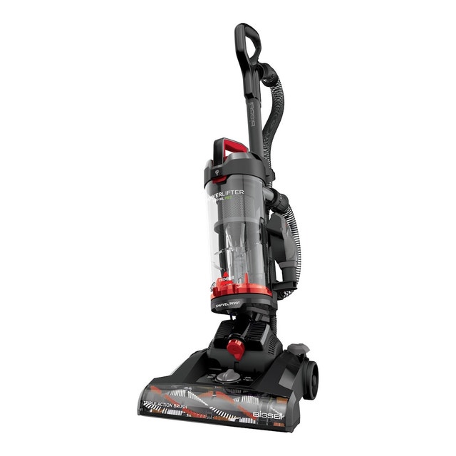 BISSELL Power Lifter Swivel Pet Lightweight Bagless Upright Cord