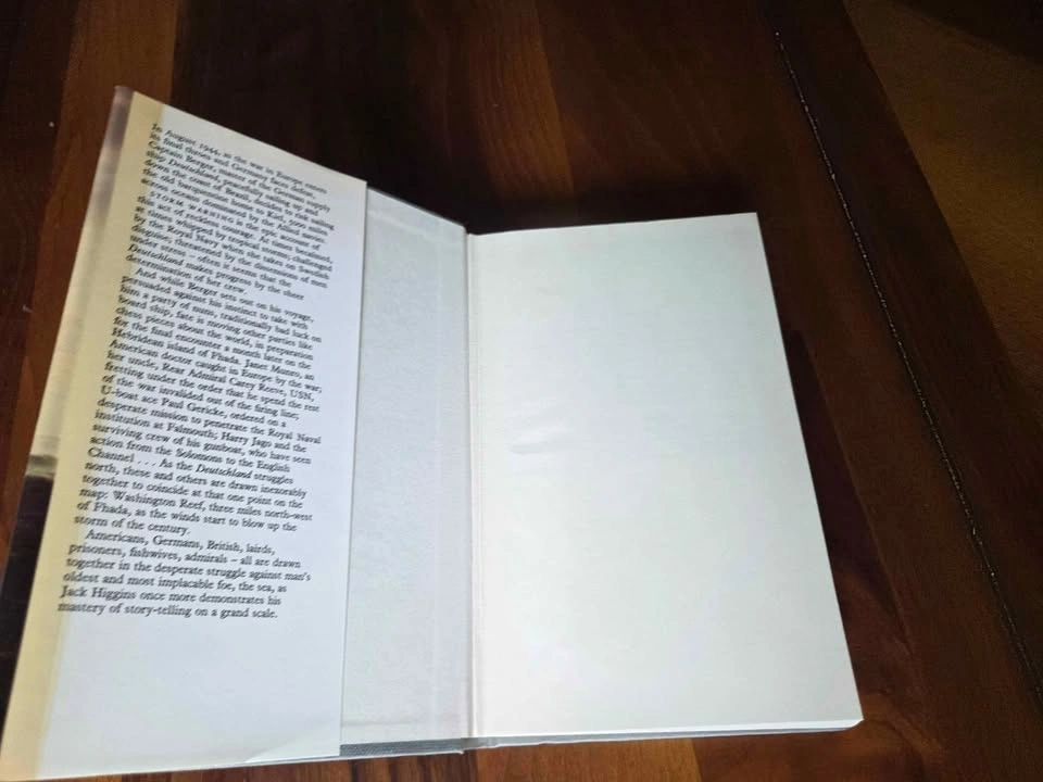 Storm Warning - Jack Higgins First Edition Hardcover - photo 4