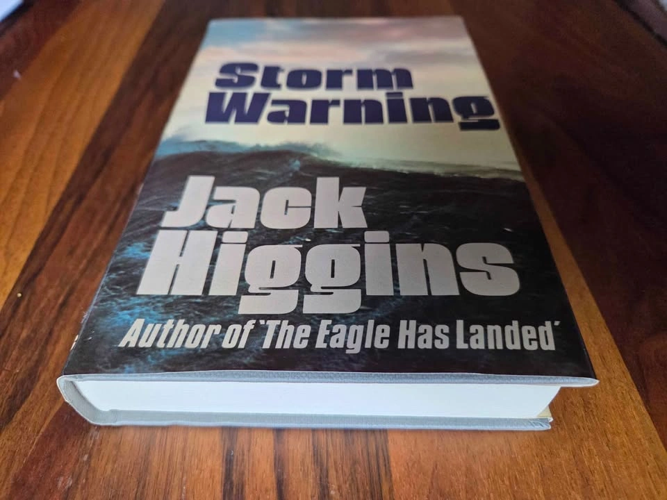 Storm Warning - Jack Higgins First Edition Hardcover - photo 5
