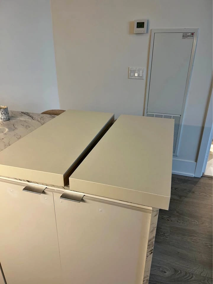 Two White 30” x 13” Wall Floating Shelves