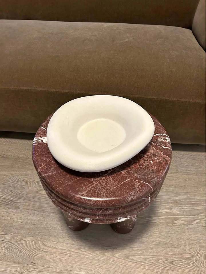 H&M Home Matte White Bubble Decor Bowl/Catchall