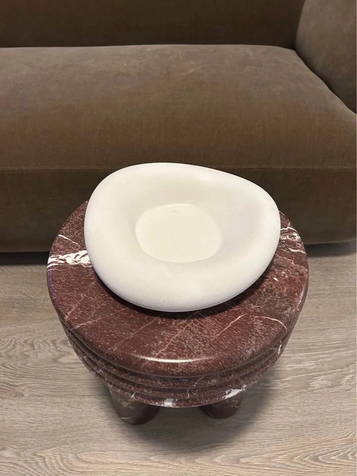 H&M Home Matte White Bubble Decor Bowl/Catchall - photo 2