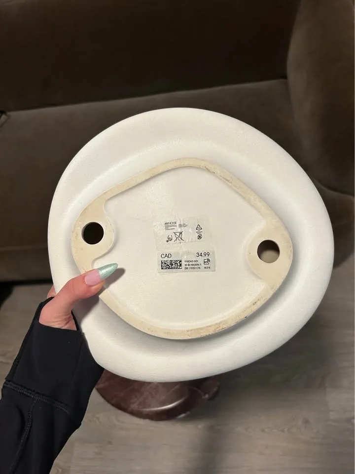 H&M Home Matte White Bubble Decor Bowl/Catchall - photo 3