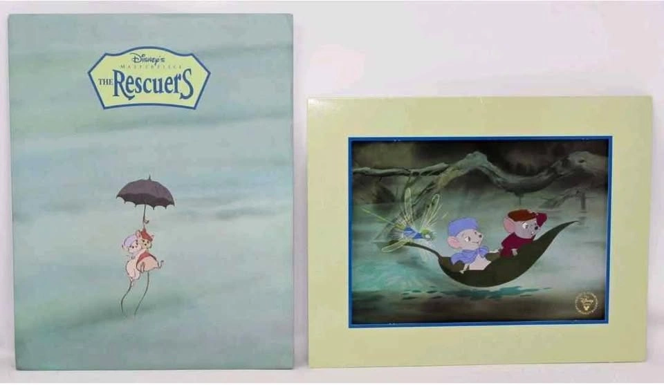 Disney's The Rescuers Exclusive Commemorative Lithograph