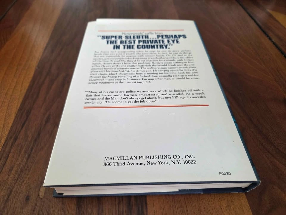 Jay J. Armes Investigator: 1976 First Edition Hardcover - photo 2
