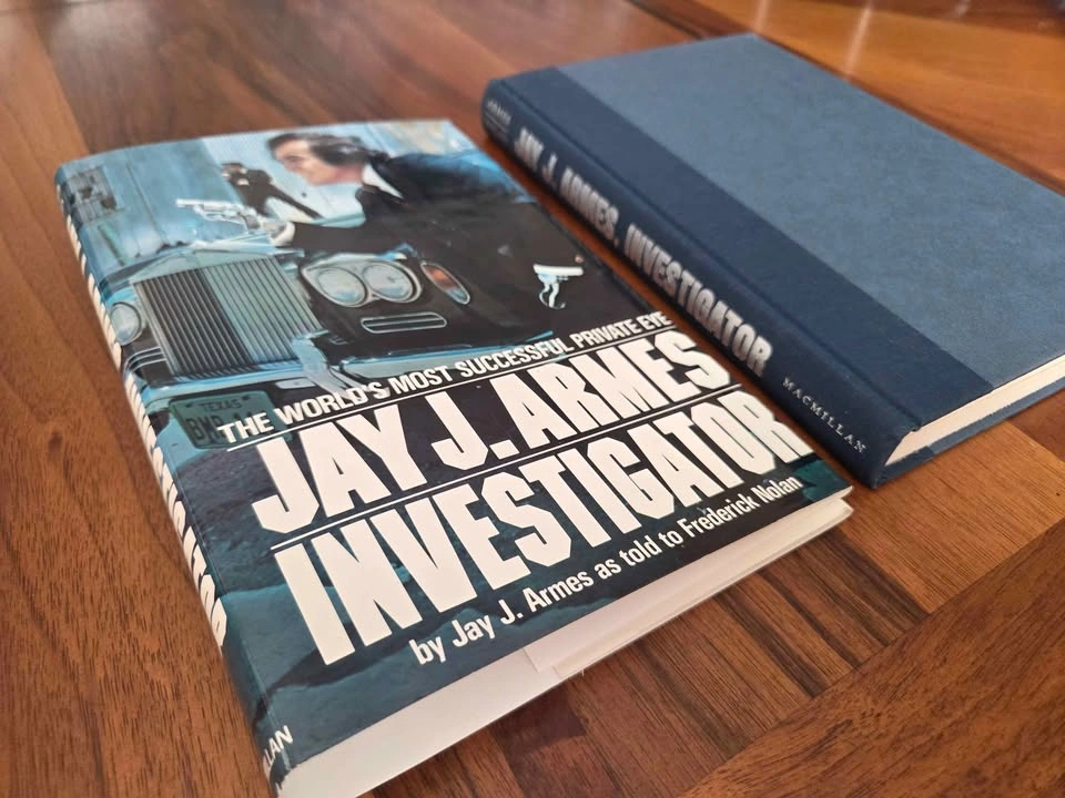 Jay J. Armes Investigator: 1976 First Edition Hardcover - photo 5