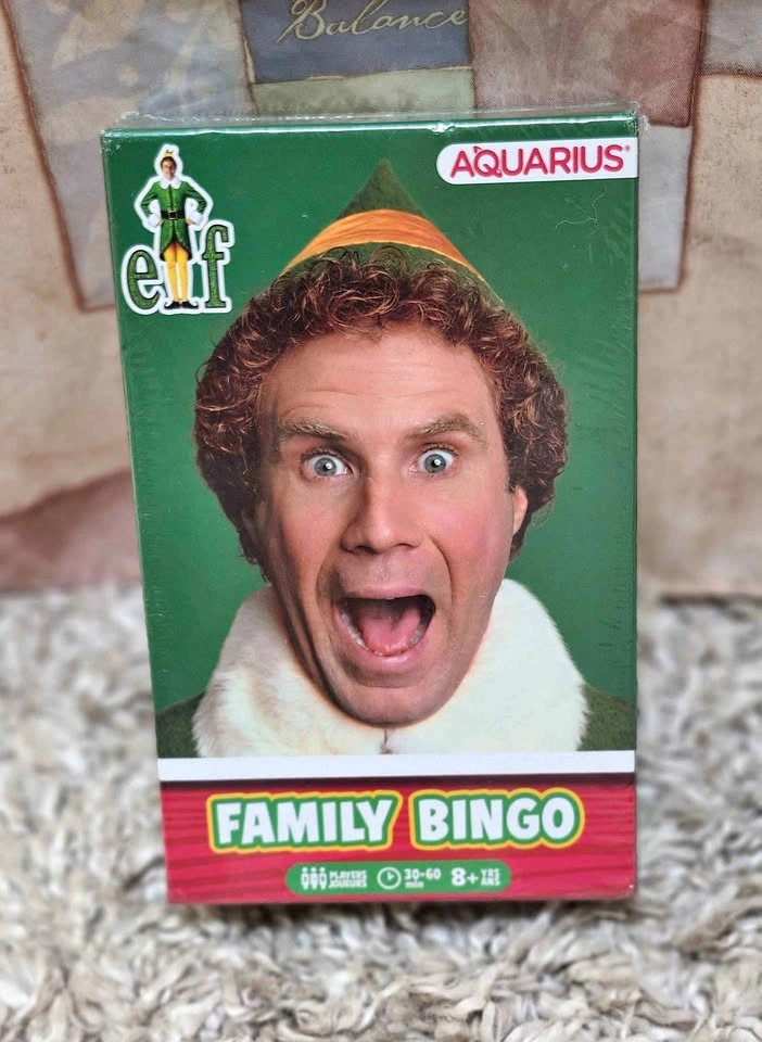 Aquarius Elf Family Bingo Game